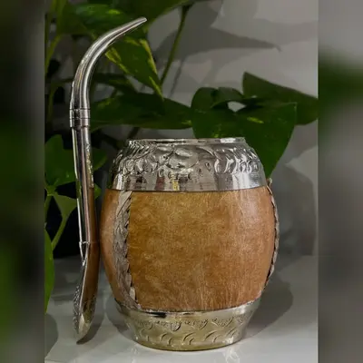 Mate Torpedo Roma Cuero Crudo