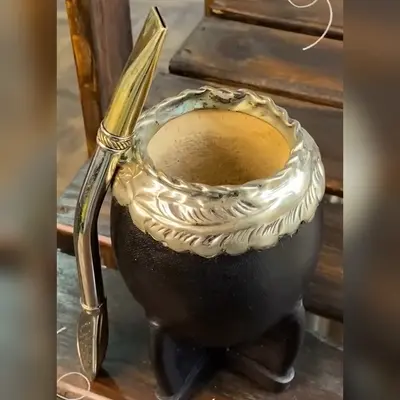 Mate Torpedo Virola Recortada 100% Alpaca