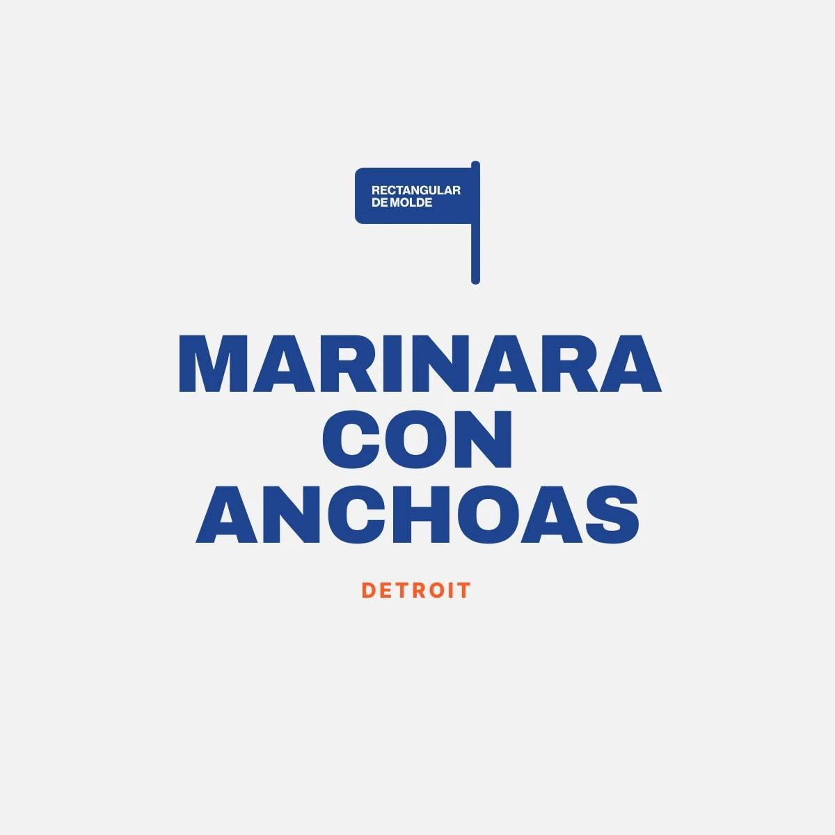 Detroit marinara con anchoas