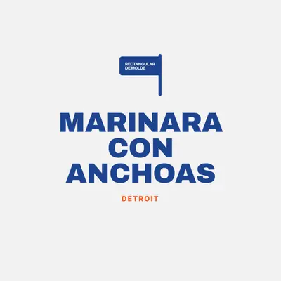 Detroit marinara con anchoas