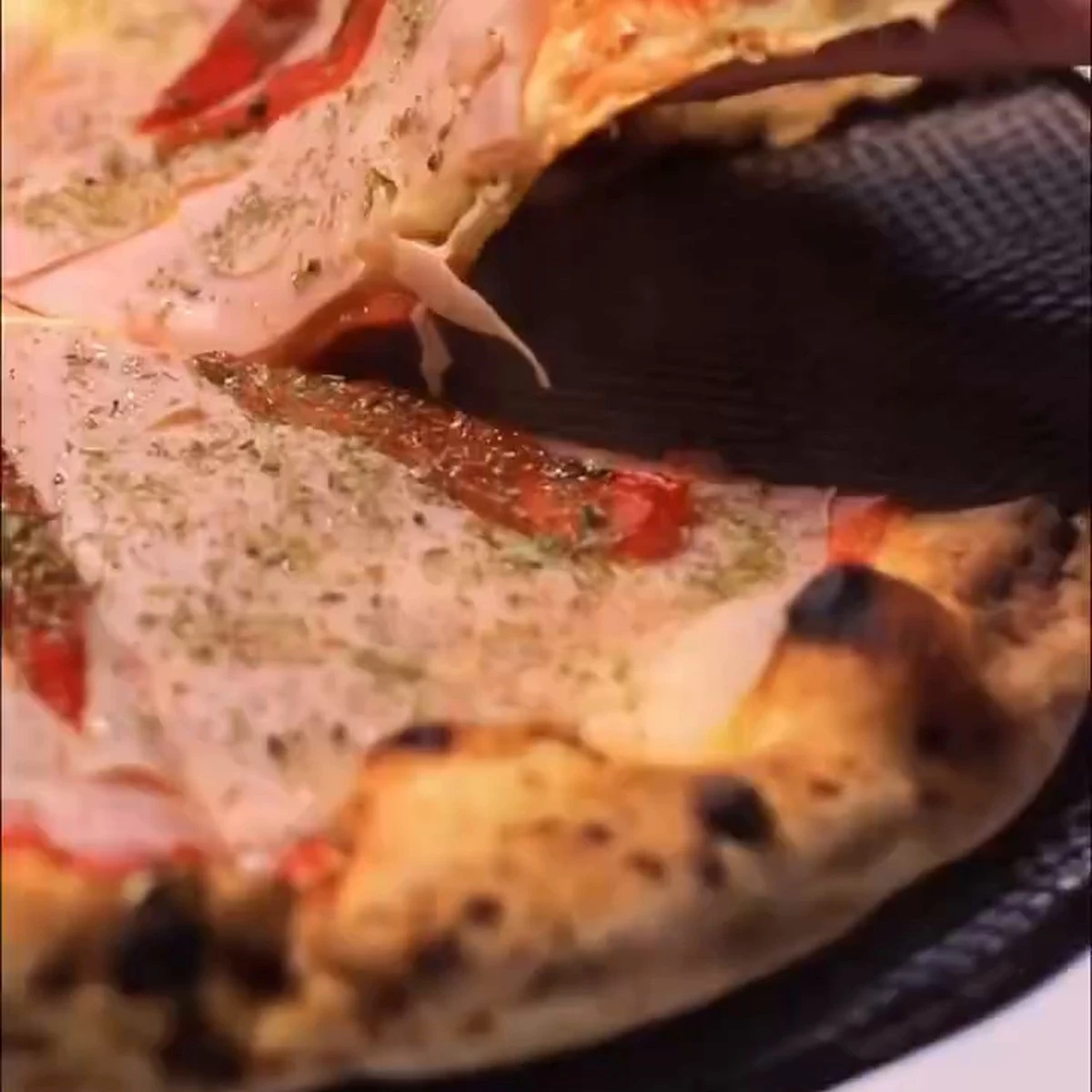 Jamón y morrón