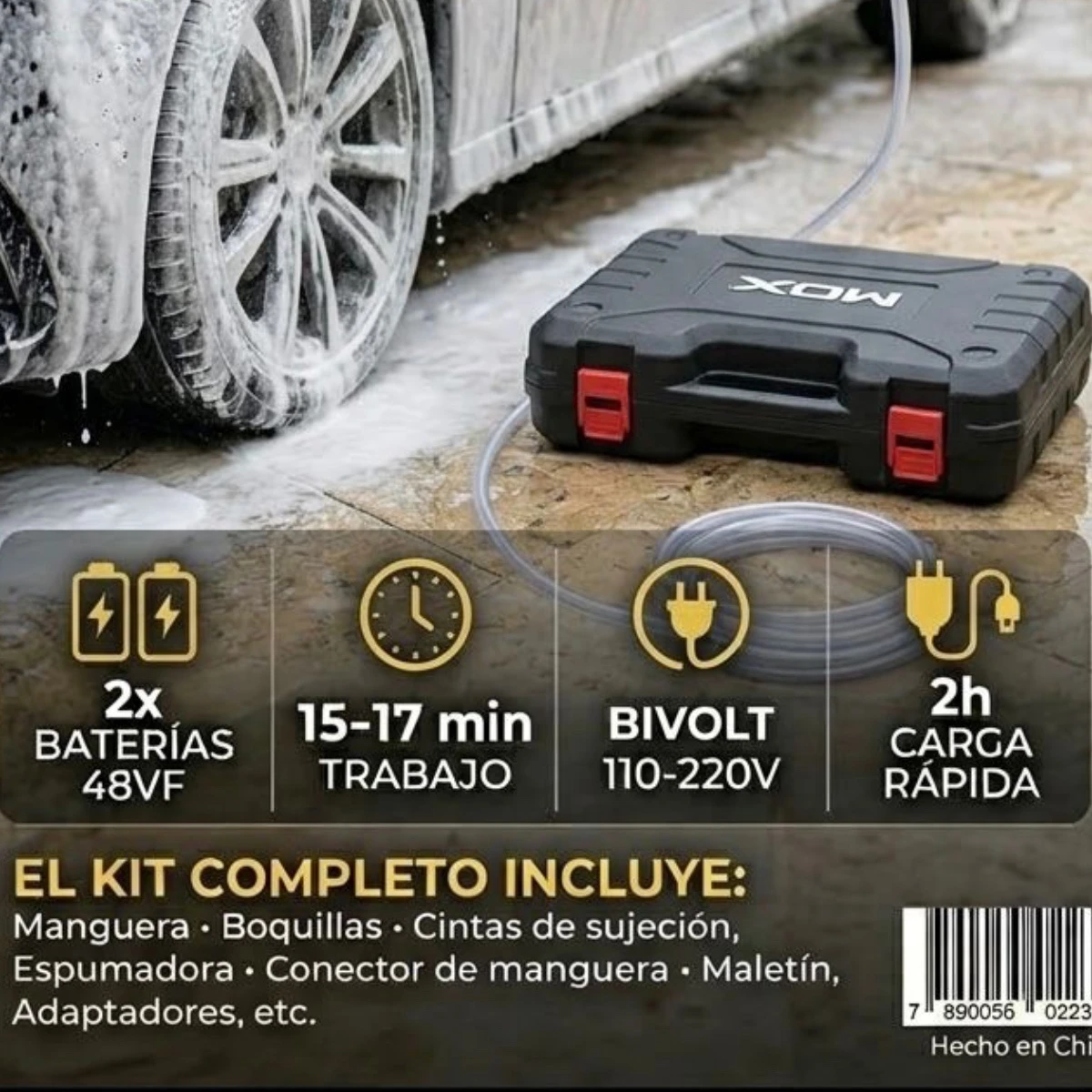 Hidrolavadora portátil Mox thumbnail 2