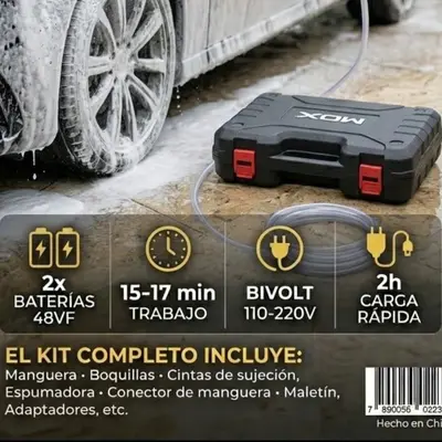 Hidrolavadora portátil Mox thumbnail 2