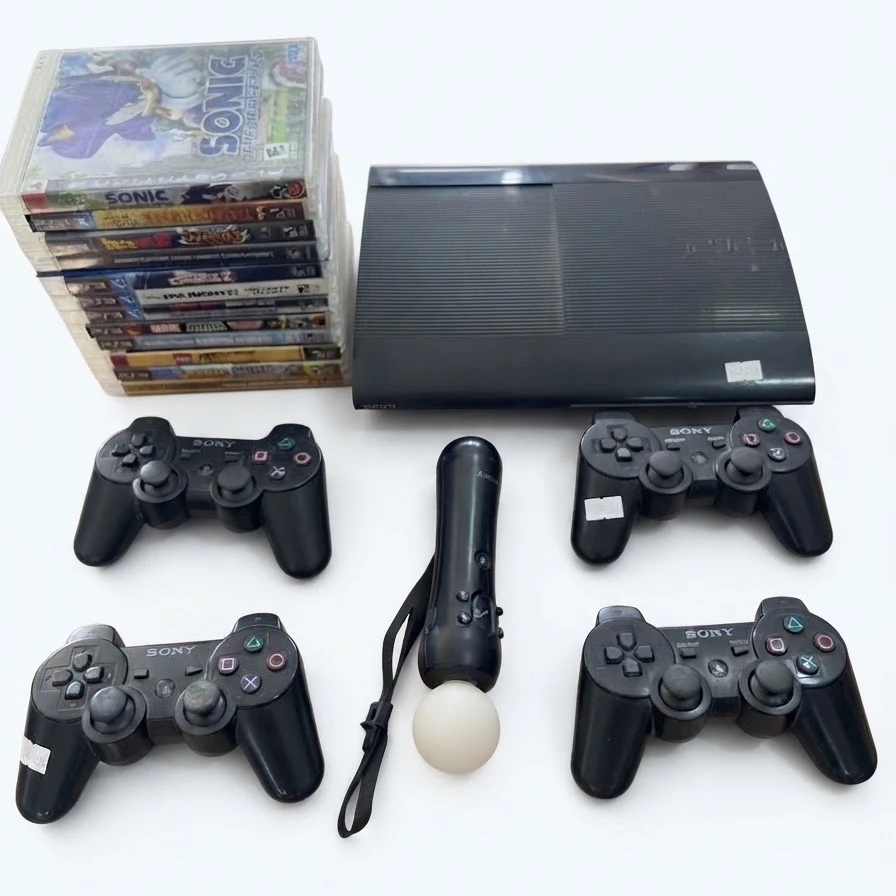Play station 3 con 4 jostick