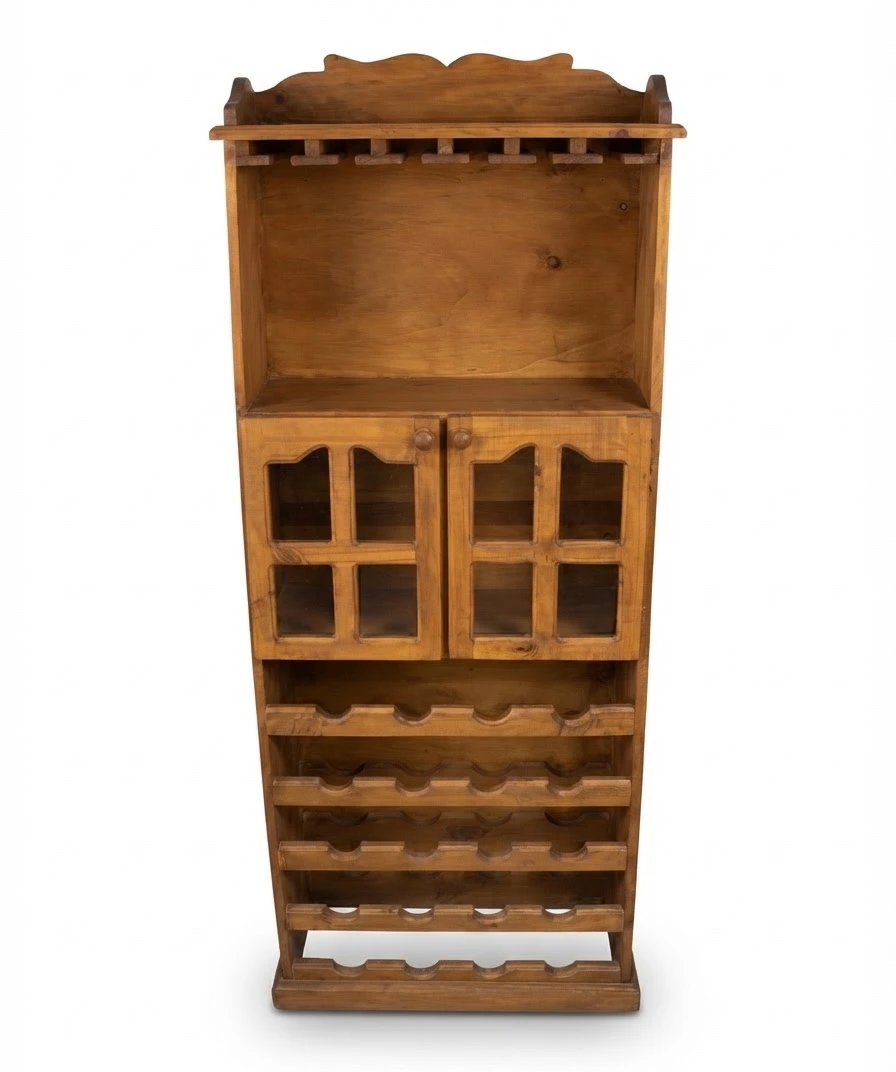 Vinoteca de pino
