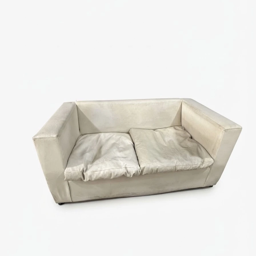 Sillón 2 cuerpos de cuerina