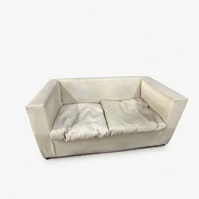 Sillón 2 cuerpos de cuerina