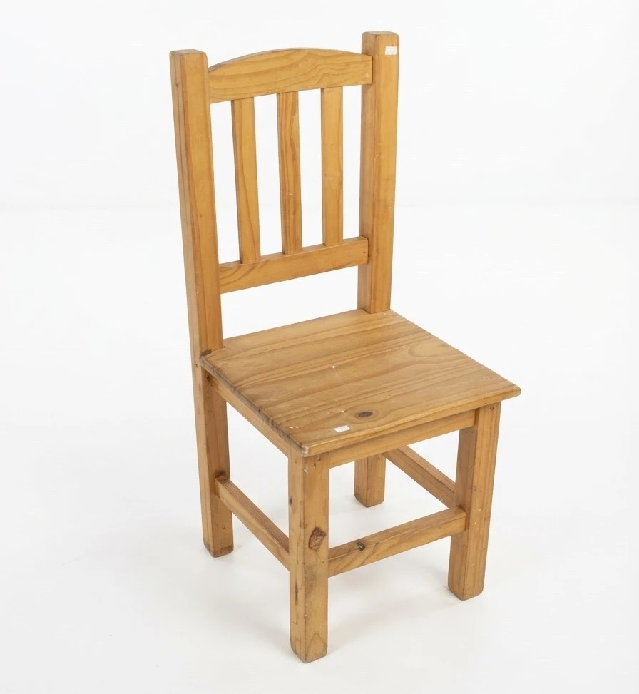 Silla de pino