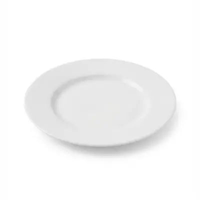 Platos blancos de postre 