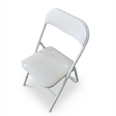 Sillas plegables blancas