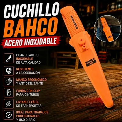Cuchillo acero inoxidable Bahco thumbnail 2