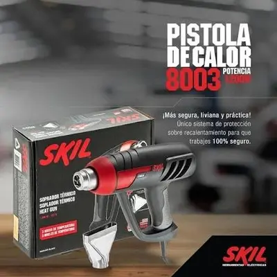Pistola de Aire Caliente Skil 1800w  thumbnail 2