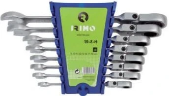Set de 8 llaves combinadas con crique Irimo
