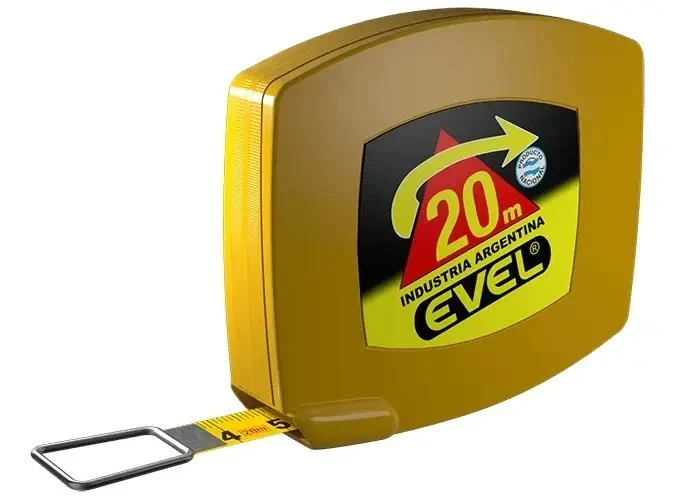 Cinta Metrica Evel Enrollable 20 Mts