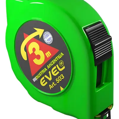 .Cinta Metrica Evel 3mts