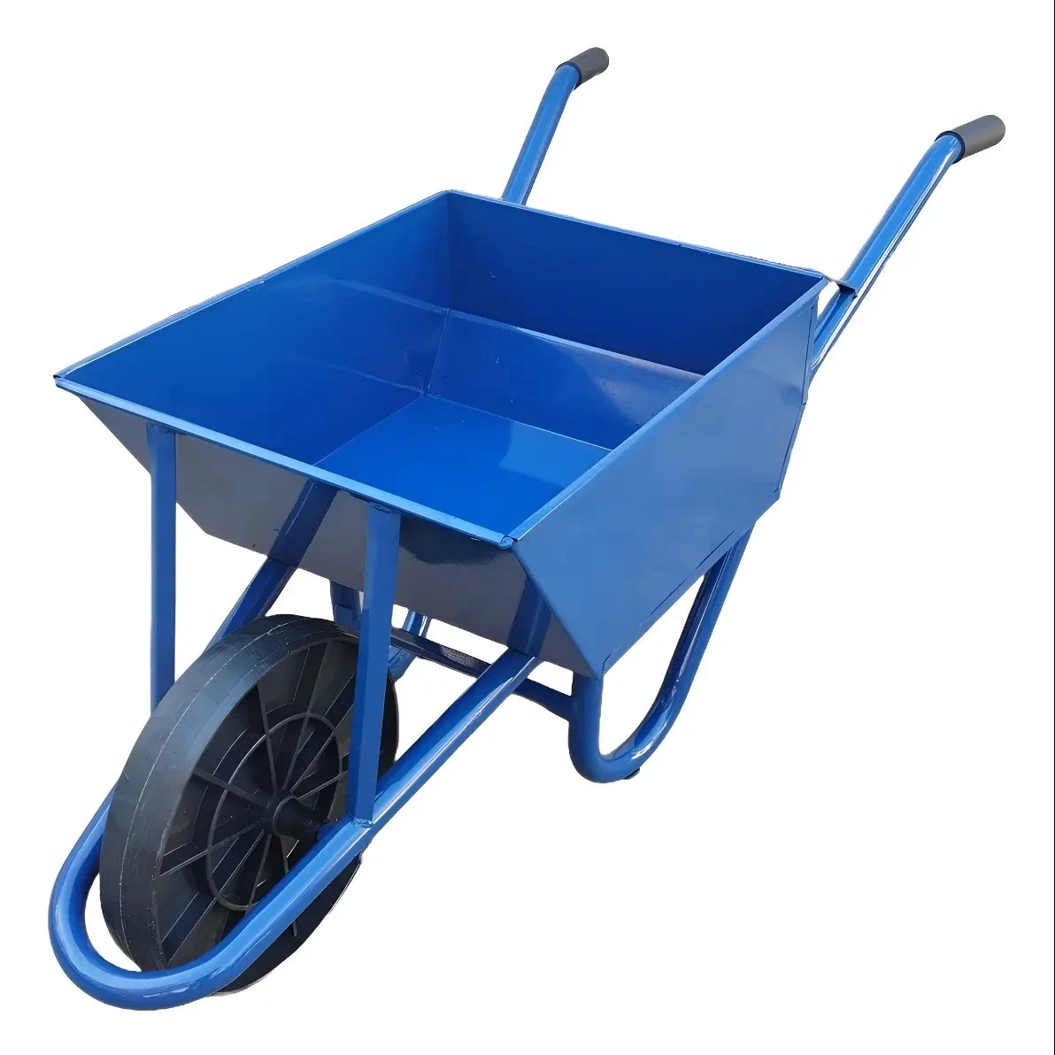 Carretilla azul chapa Reforzada 75 Lts