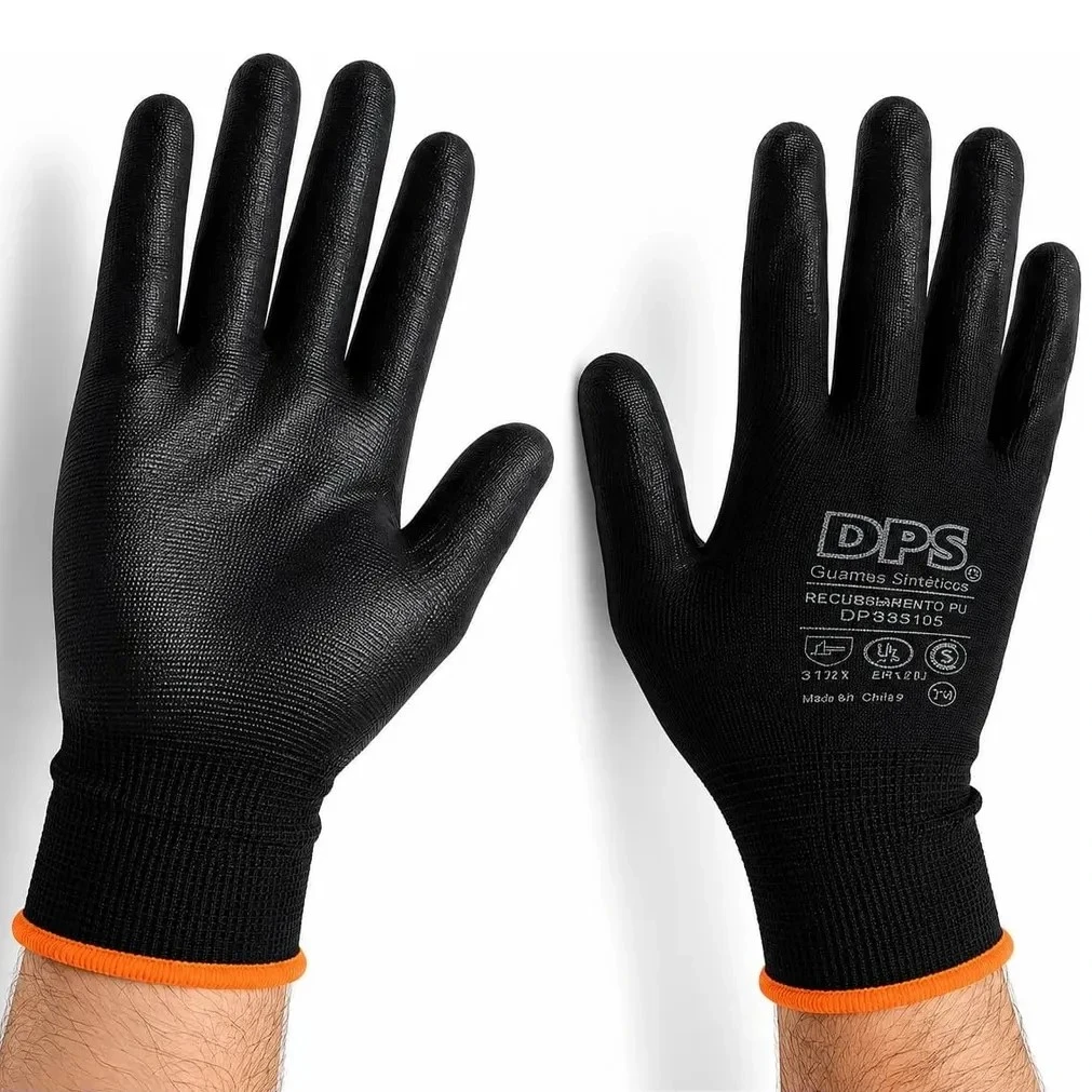 Guantes Tejidos S/ Costura Recubiertos En Pu Espumado dps