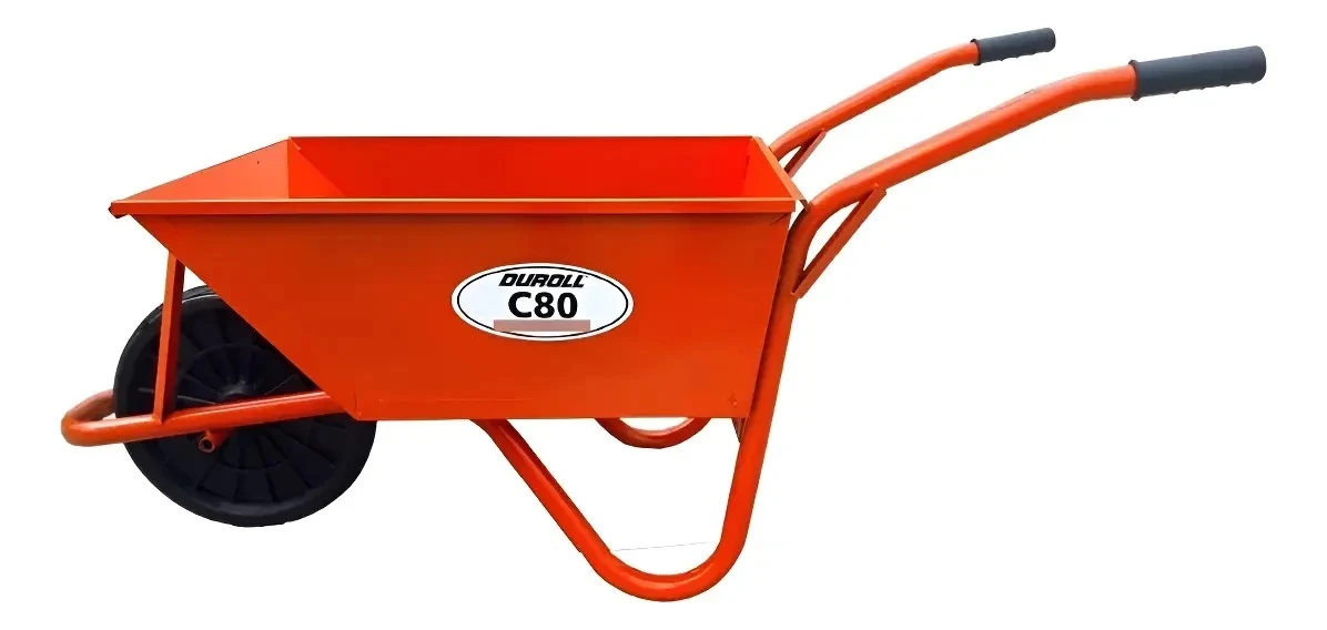 Carretilla Duroll 80 Lts Chapa