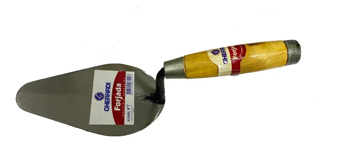 Cuchara Albañil Forjada Profesional Gherardi N°7