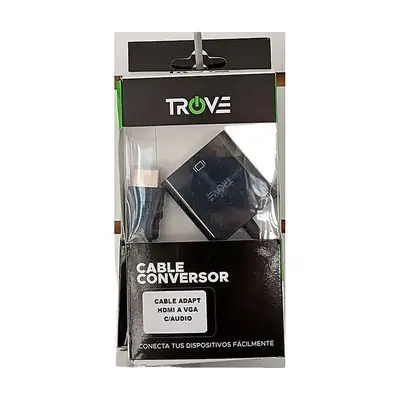 Adaptador HDMI a VGA con audio Trove