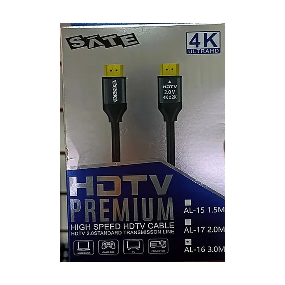 Cable HDMI 4K SATE 3 metros