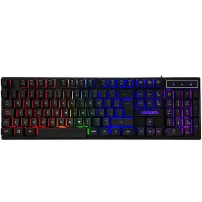 Teclado SATE Rainbow Glow AK-892