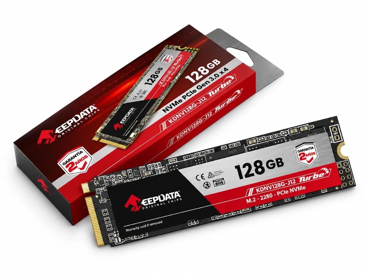 Disco SSD M.2 NVMe KeepData 128 GB