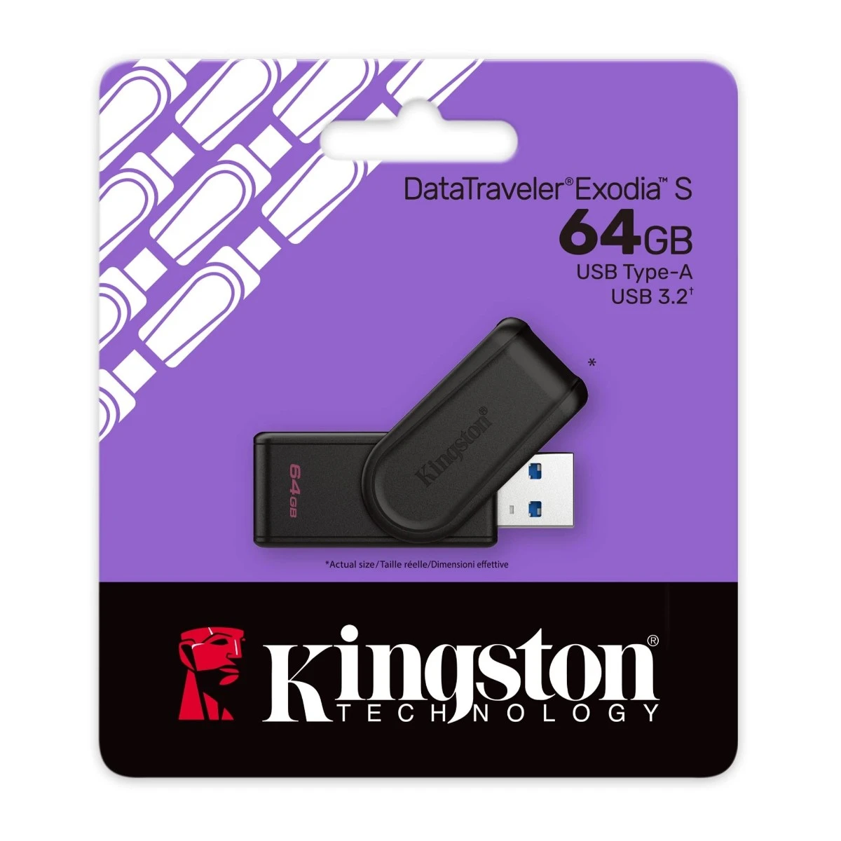 Pendrive Kingston DataTraveler Exodia S 64 GB