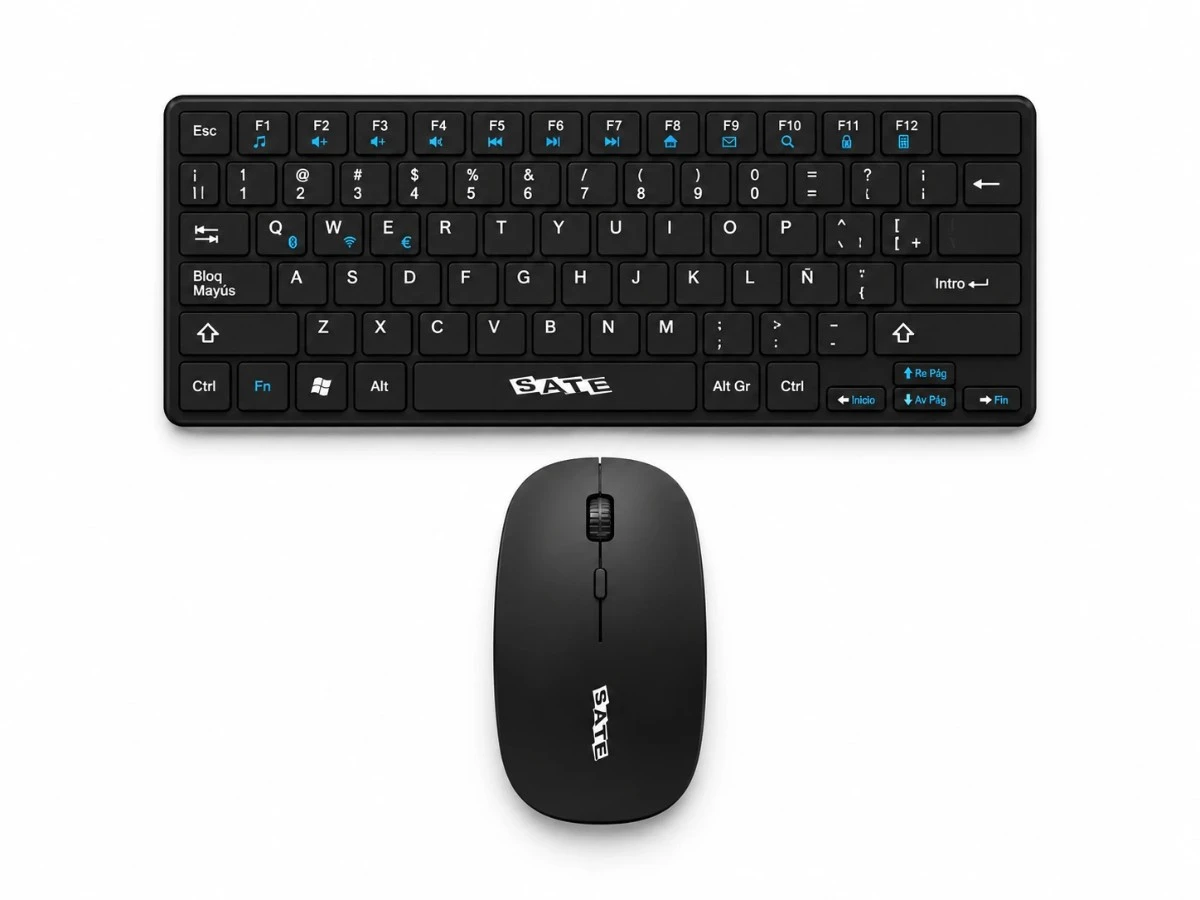 Combo teclado y mouse inalámbrico SATE AK-732G