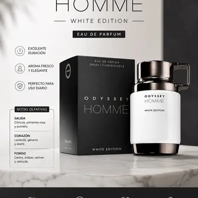 Armaf Odyssey Homme White Edition 100 ml thumbnail 2