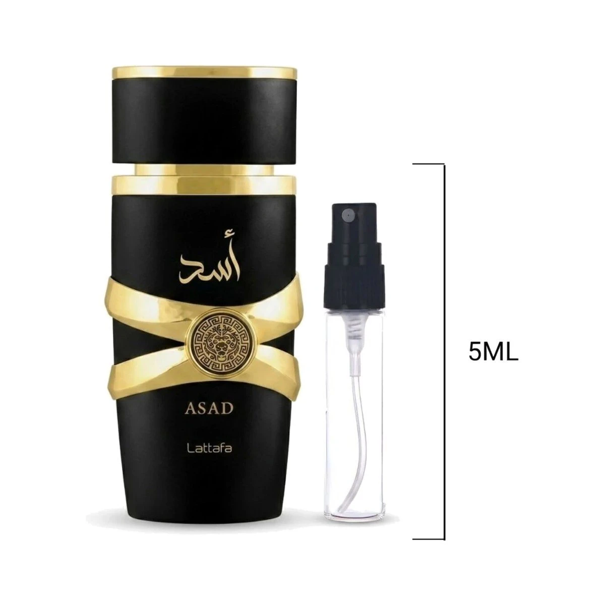 Decant Lattafa Asad 5 ml