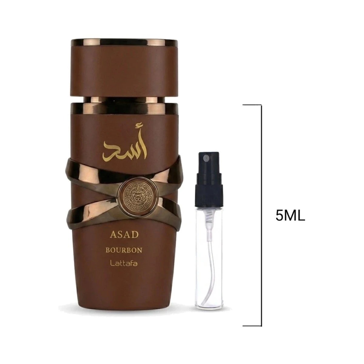 Decant Lattafa Asad Bourbon 5 ml