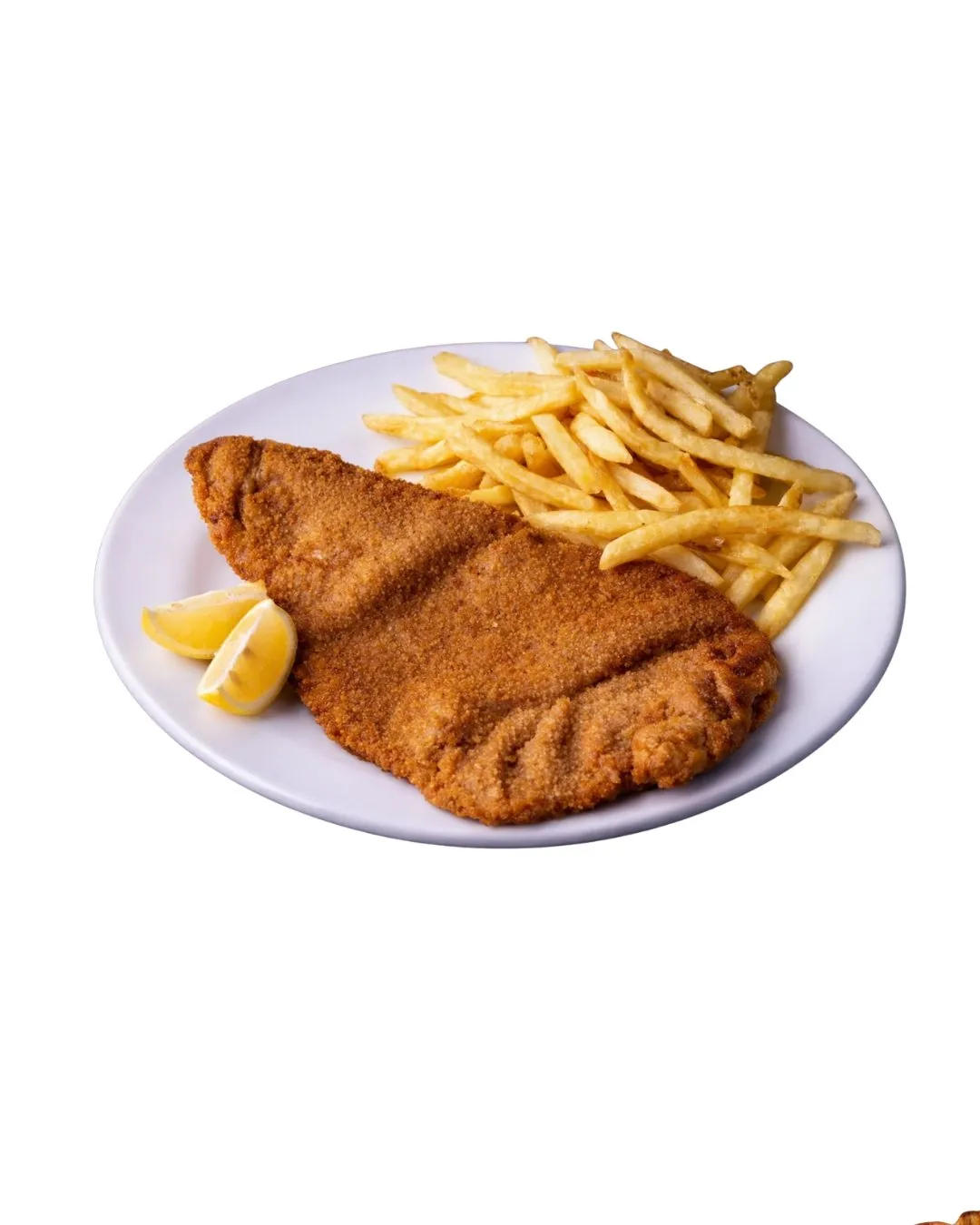 Milanesa con Papas Fritas