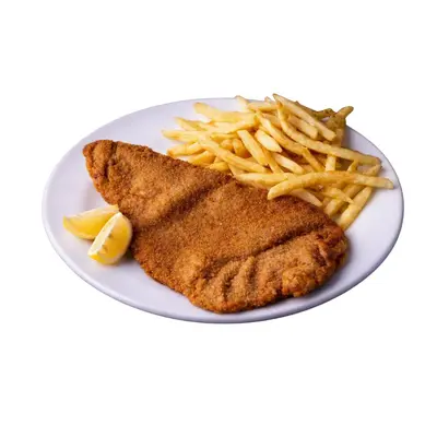 Milanesa con Papas Fritas