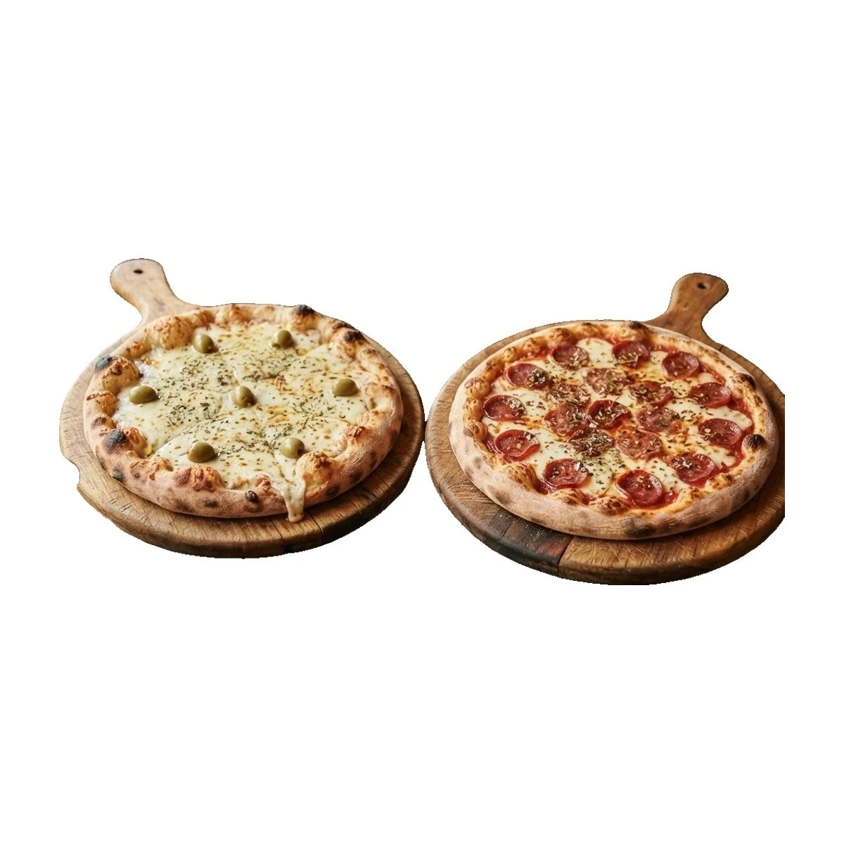 1 Muzza 1 Calabresa