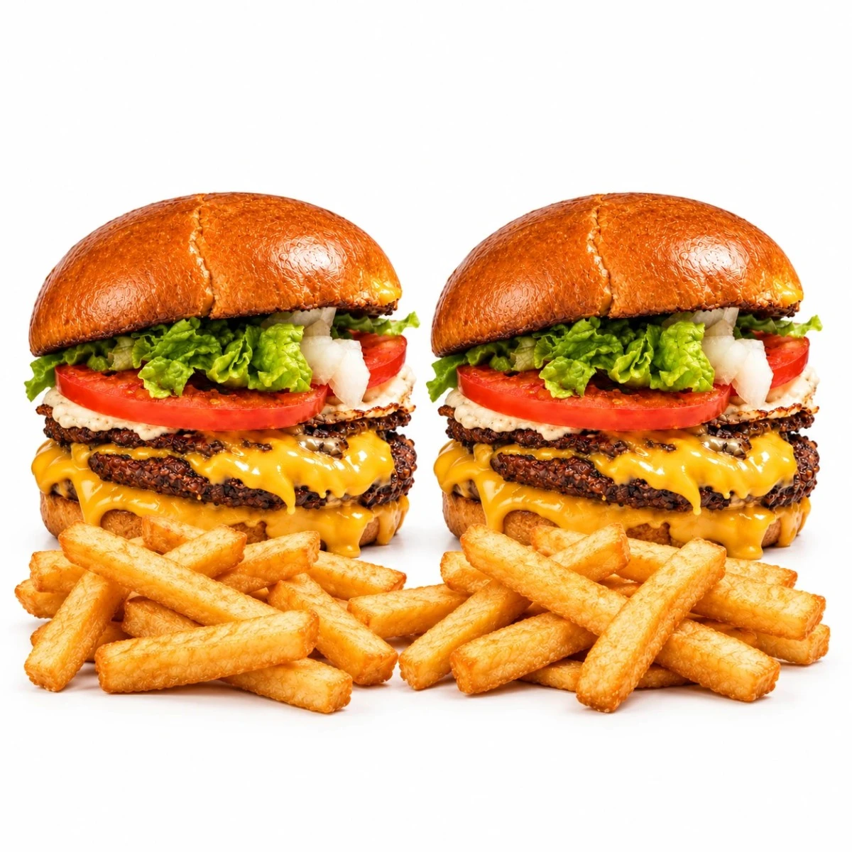 2 HAMBURGUESAS DOBLES + GASEOSA DE REGALO