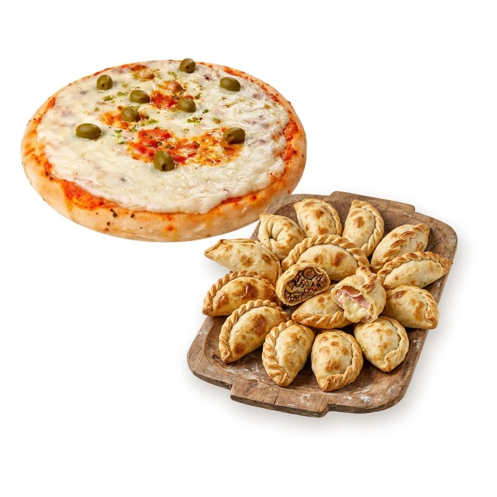 Muzza + DOC EMP SURTIDAS + Bebida de regalo